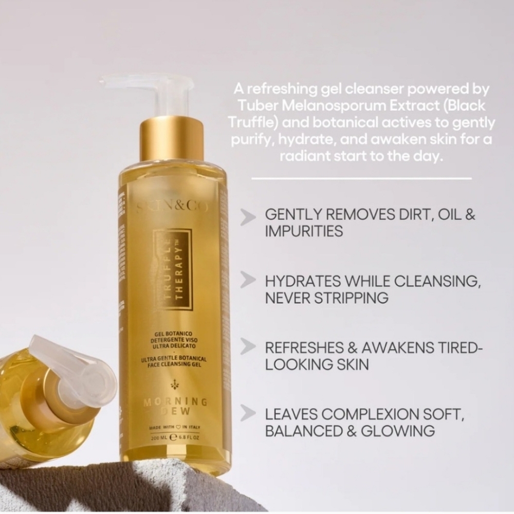 NIB Skin & Co Truffle Therapy Morning Dew Ultra Gentle Botanical Face Wash - Picture 4 of 5